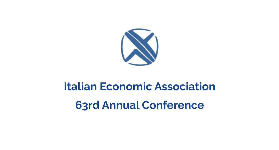 Italian Economic Association 63rd Annual Conference