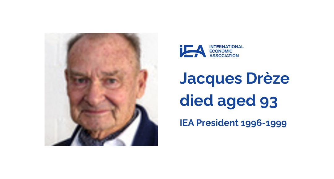 Jacques Drèze died aged 93